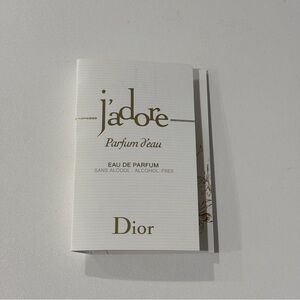 Dior J'adore Parfum D'Eau Eau de Parfum 0.04oz/1.2ml Sample Spray